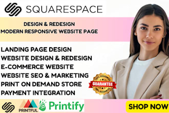squarespace website landing page SEO squarespace website design  clone website