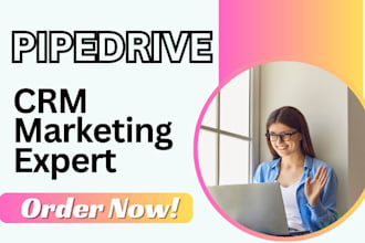 setup pipedrive CRM customization, pipedrive automation, pipedrive integration