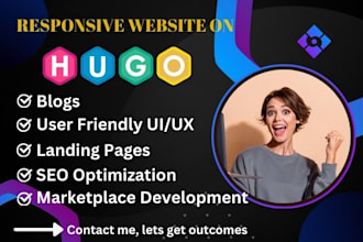 build a hugo static website create hugo website hugo website design hugo website