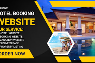 build a vacation rental or booking website for your property or hotel