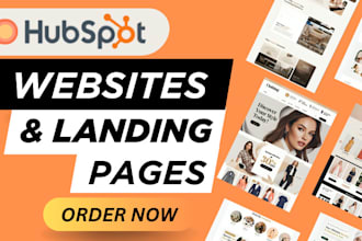 build hubspot website, hubspot landing pages, hubspot cms, figma to hubspot