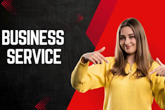 be your business consultant,  do business manahger