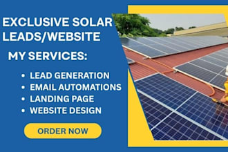 solar leads business leads solar website roofing leads homeowners solar leads