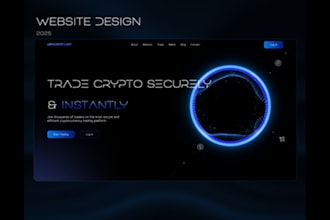 make crypto landing page, cbd, medical fitness websites with divi