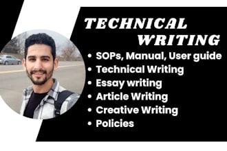 write professional technical documentation sops and user manuals