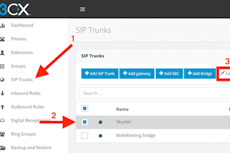 setup sip trunk, auto dailer, 3cx spoof api voip number did caller id twilio ivr