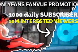 grow revenue, onlyfans promotion twitter x marketing, fansly fanvue promotion