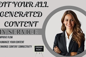humanize ai content proofread and professionally edit your book or ebook