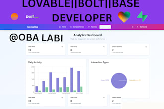loveable saas mvps voice agent vapi chatbot lovable ai apps bolt new website