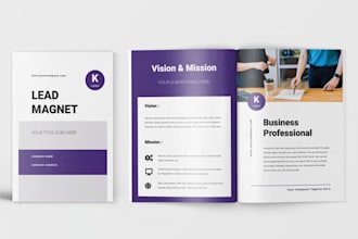 lead magnet design,  user manual, instruction manual, booklet user guide