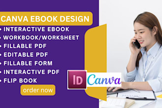editable canva ebook, formatting interactive pdf fillable forms design kdp