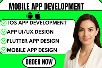 do mobile app development, app design flutterflow, UI UX design