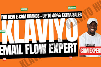 do klaviyo ecommerce klaviyo setup klaviyo expert drip email shopify marketing