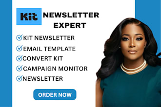 setup convertkit landing page automation kit sequences campaign and newsletter