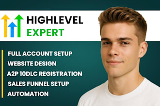 build gohighlevel sales funnel gohighlevel website landing page ghl expert