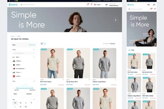 create webstore webshop ecommerce wordpress website ionos godaddy shopify expert