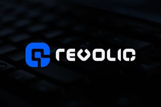 design modern saas logo for tech, app, startup, crypto