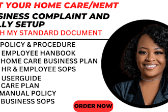 do business plan ederly care business proposal pitch deck for home care startups