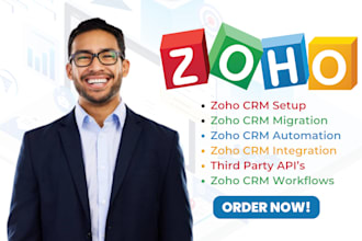 setup customize zoho crm zoho desk zoho one zoho campaigns zoho books salesiq