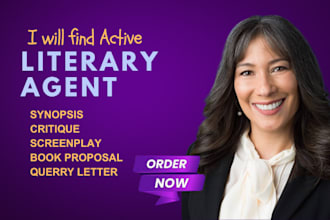 find literary agent book proposal query letter synopsis submission author bio