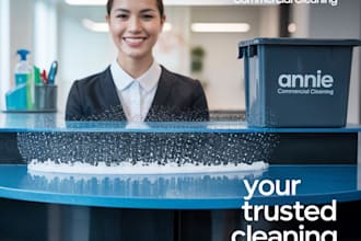commercial house residential office cleaning website service  logo design  clean