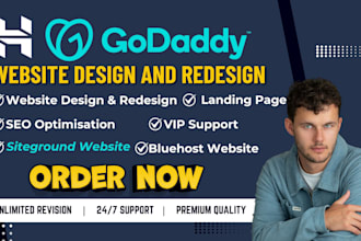 hostinger website design ionos bluehost godaddy siteground wix website design