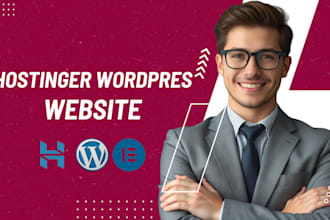 build, design or redesign your hostinger wordpress website, hostinger redesign