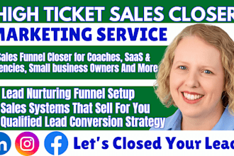 sales closer sales representative online sales lead generation high ticket sales