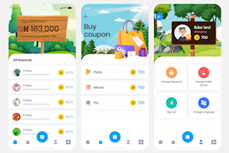 develop cash back app, reward base app, loyalty app, gamification app