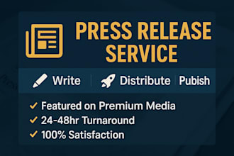do top press release writing, press release distribution, submit press release
