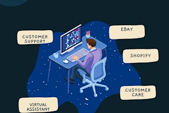 provide customer service support email chat support shopify ecommerce