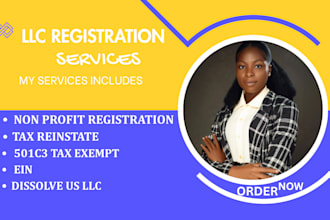 non profit registration dissolve us llc tax reinstate 501c3 tax exempt ein