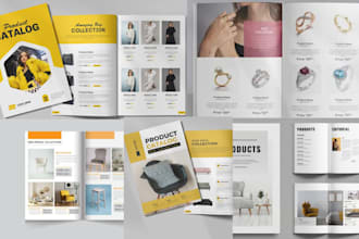 promotional design product catalog, brochure,magazine, lookbook and sell sheet