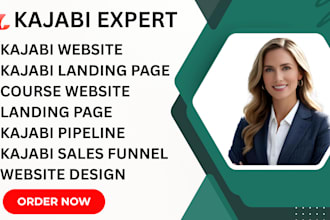 do kajabi website design, kajabi landing page or online course
