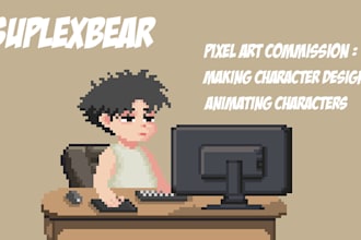 make pixel art animations