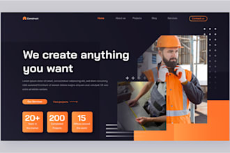 design solar website roofing website solar panel handyman construction website