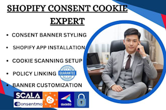 setup shopify cookie consent pandectes consentmo avada tinycookie scala cookify