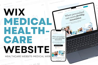 design wix medical doctor website, redesign wix wellness wix homecare