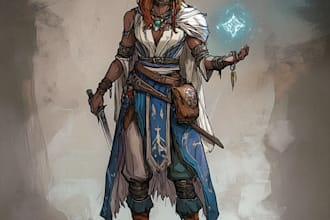 dnd character art and dnd character art