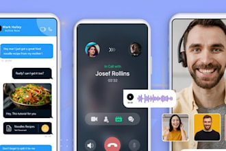 develop ios and android app for softphone, voip, call center, linphone,sip trunk