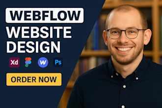 develop or design webflow website, webflow expert developer, figma to webflow