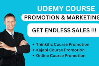 do online course promotion udemy course sales kajabi sales funnel