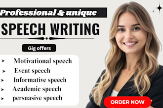do speech writing, wedding speech, best man speech, keynote, informative speech