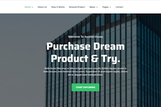 build squarespace multivendor auction website bidding car auction website