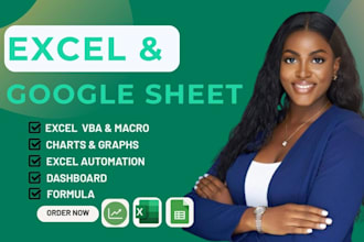 excel spreadsheet, google sheets, automation, vba, macro, formulas, templates