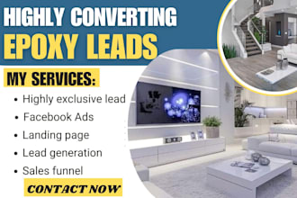 generate epoxy lead home improvement lead home decoration lead via facebok ads