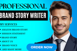 your about us page, amazon brand story,mission and vision statement, brand story