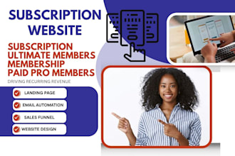do subscription website membership paid pro ultimate members membership website
