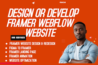 design  framer website figma to framer framer landing page webflow website
