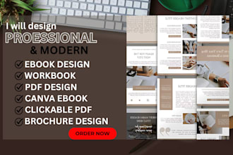 design canva ebook design, workbook, ebook design, PDF lead magnet design